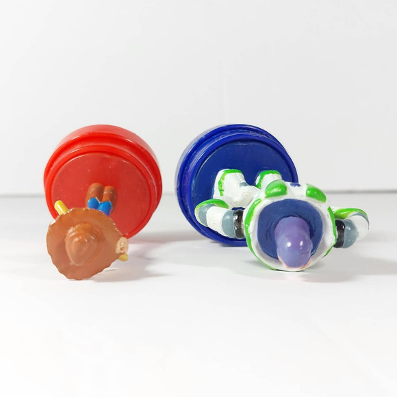 VTG? Disney Pixar Toy Story Woody and Buzz Light Year Rubber Stamps with Ink - Picture 6 of 10